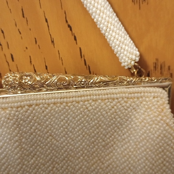 Vintage 1930-40s purse with strap one of a kind. - Picture 3 of 6